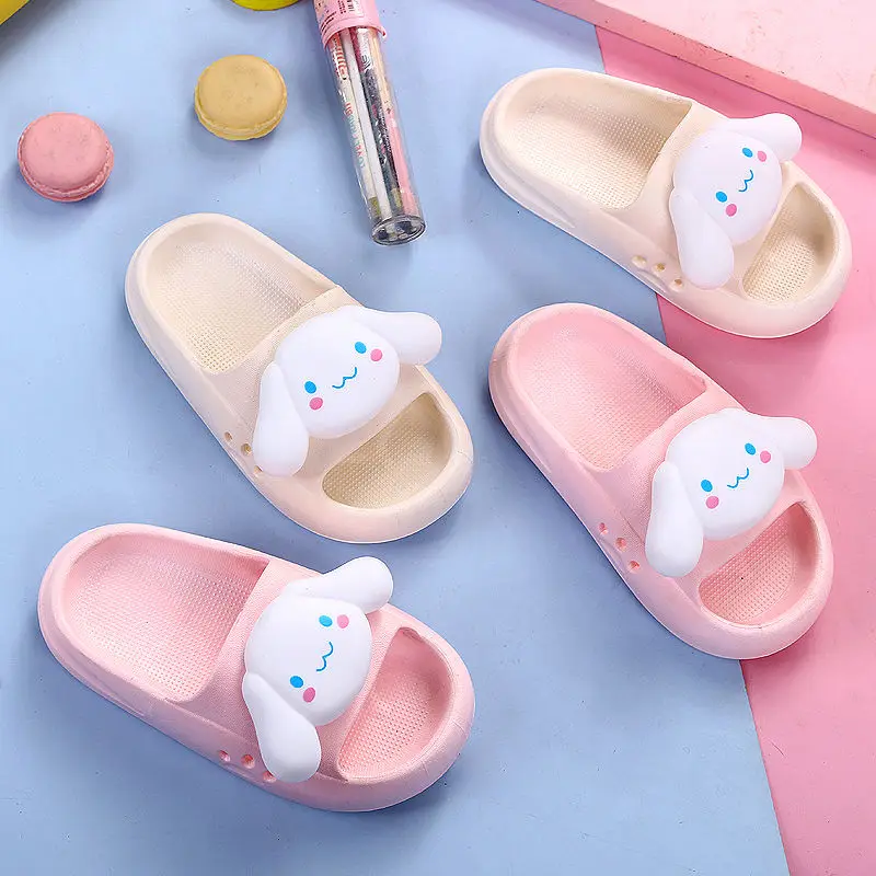 Sanrio Cinnamoroll Slippers Kids Kawaii Anime Children Indoors and Outdoors Wear Babys Shoes Cute Non Slip Soft Gift for Kids
Sanrio Cinnamoroll Slippers Kids Kawaii Anime Children Indoors and Outdoors Wear Babys Shoes Cute Non Slip Soft Gift for Kids