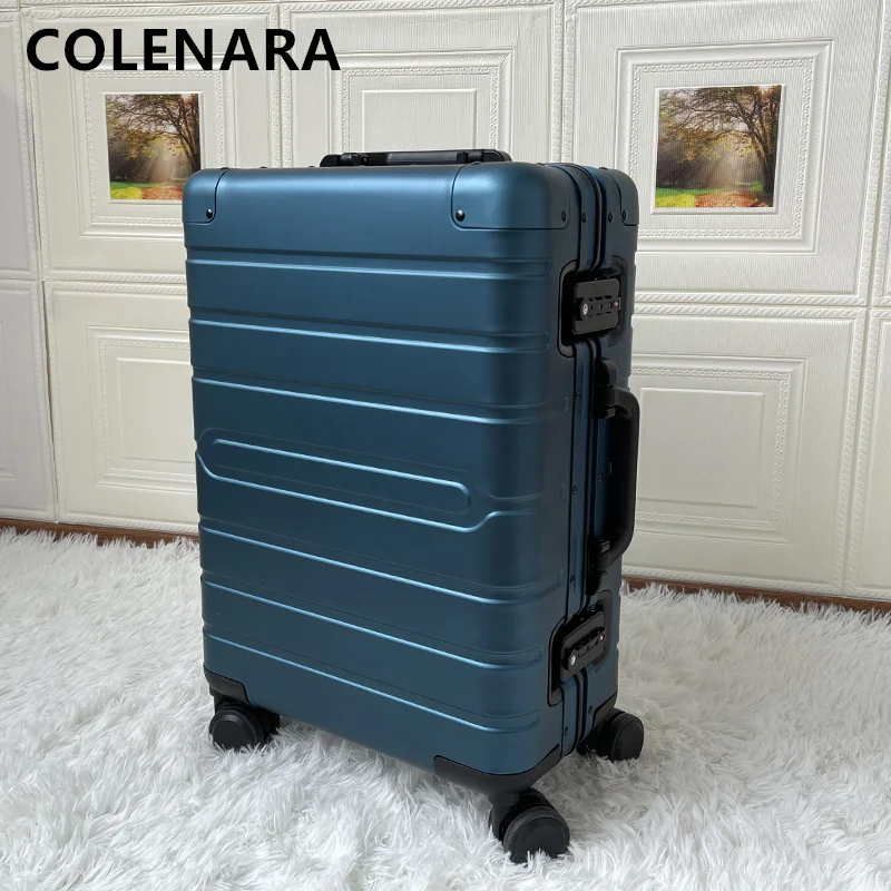 COLENARA Luggage Travel Bag 24"28 Inch All Aluminum Magnesium Alloy Trolley Case 20 "Business Boarding Box Men's Suitcase
COLENARA Luggage Travel Bag 24"28 Inch All Aluminum Magnesium Alloy Trolley Case 20 "Business Boarding Box Men's Suitcase