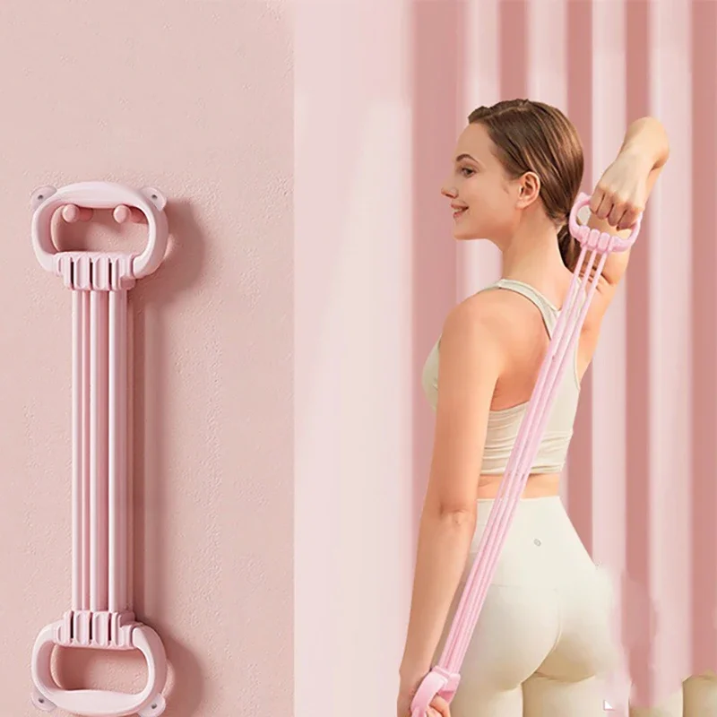 Adjustable Resistance Band, 6-Tube Exercise Band with Comfortable Handles, Multi-Functional Fitness Tensioner 1 S03886d5cd601457ba8abda207f61058cw