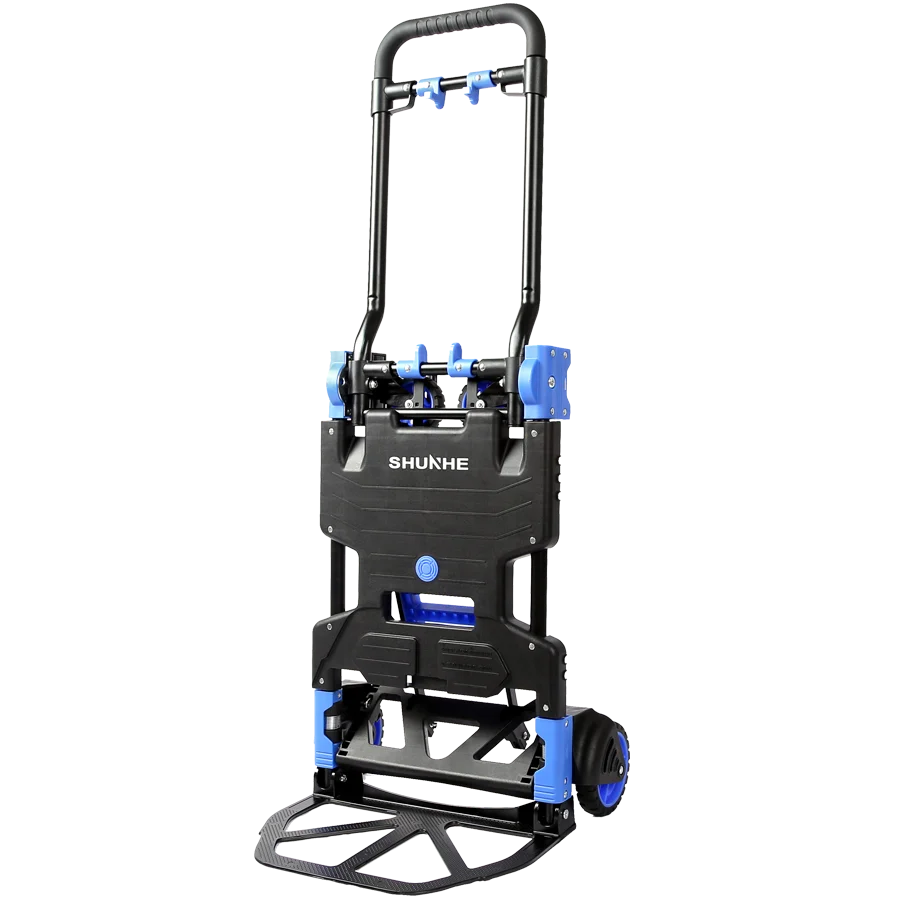 Foldable multifunctional 150kg Aluminum hand carts & trolleys for luggage with wheels
Foldable multifunctional 150kg Aluminum hand carts & trolleys for luggage with wheels