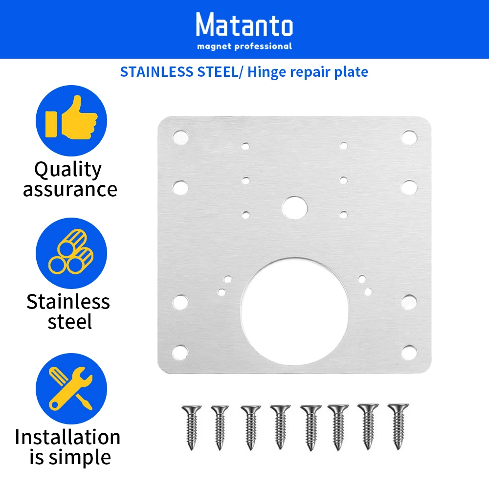 Generic Kitchen Cupboard Door Hinge Repair Kit Closet Repair Side Mount Specail Offer