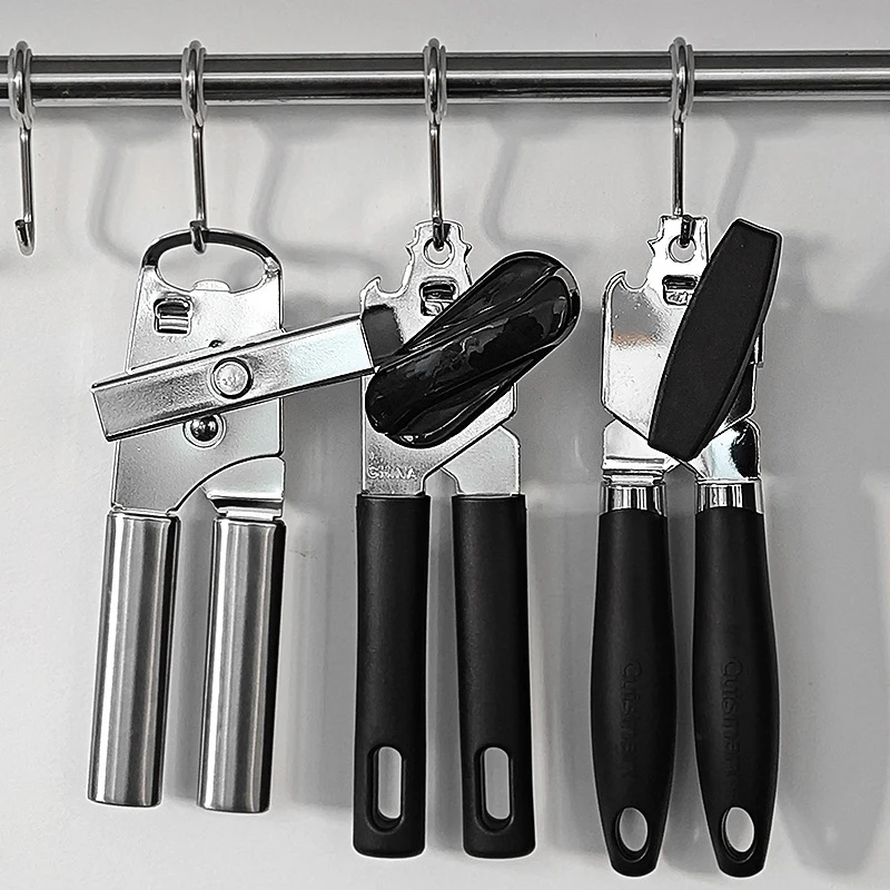 Commercial Can Opener, Hand Can Opener Manuaal Heavy Duty with Comfortable Extra-long Handles, Oversized Knob
Commercial Can Opener, Hand Can Opener Manuaal Heavy Duty with Comfortable Extra-long Handles, Oversized Knob