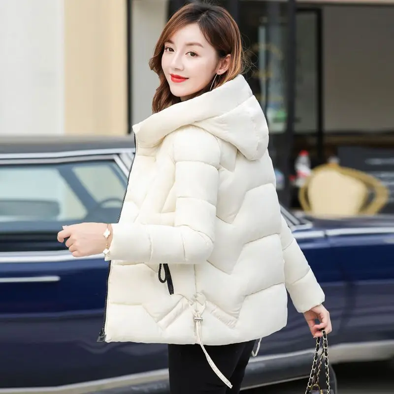 Winter New 2023 High Quality Women's Parkas Jackets Hooded Intensification Casual Parkas Long Sleeve Female Cotton Short Outwear
Winter New 2023 High Quality Women's Parkas Jackets Hooded Intensification Casual Parkas Long Sleeve Female Cotton Short Outwear