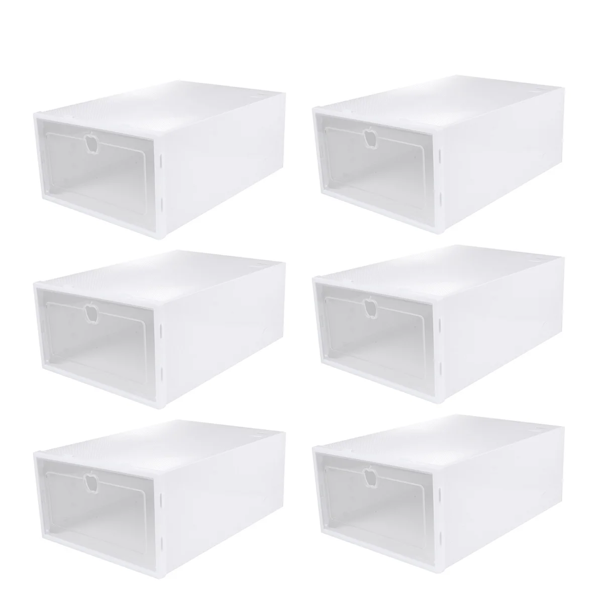 6 Pcs Storage Locker Plastic Organizer Box Desk Organizing Shoe Containers Sneakers Basketball Shoes
6 Pcs Storage Locker Plastic Organizer Box Desk Organizing Shoe Containers Sneakers Basketball Shoes