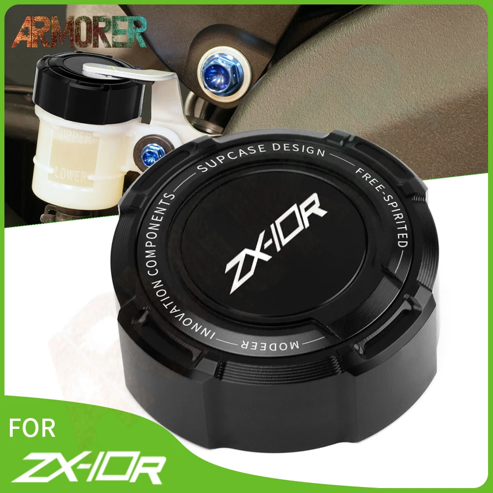 Motorcycle CNC Aluminum Rear Brake Fluid Reservoir Cap Cylinder cover For KAWASAKI ZX10R ZX-10R ZX10 R ZX 10R 2008 - 2019 2020
Motorcycle CNC Aluminum Rear Brake Fluid Reservoir Cap Cylinder cover For KAWASAKI ZX10R ZX-10R ZX10 R ZX 10R 2008 - 2019 2020