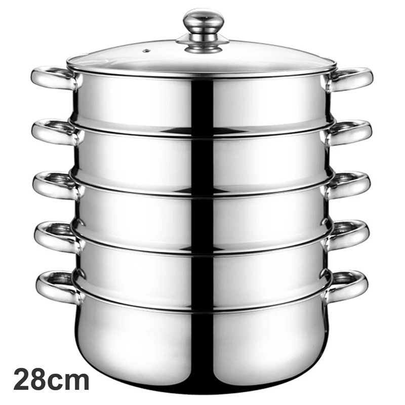 Olla Vaporera 5 modulos de acero inoxidable para Cocina de Inducción, Estufa de Gas, Olla Vaporera de 28 cm 25 Olla Vaporera 5 modulos de acero inoxidable Olla Vaporera 5 modulos de acero inoxidable para Cocina de Inducción, Estufa de Gas, Olla Vaporera de 28 cm » Olla Vaporera 5 modulos de acero inoxidable