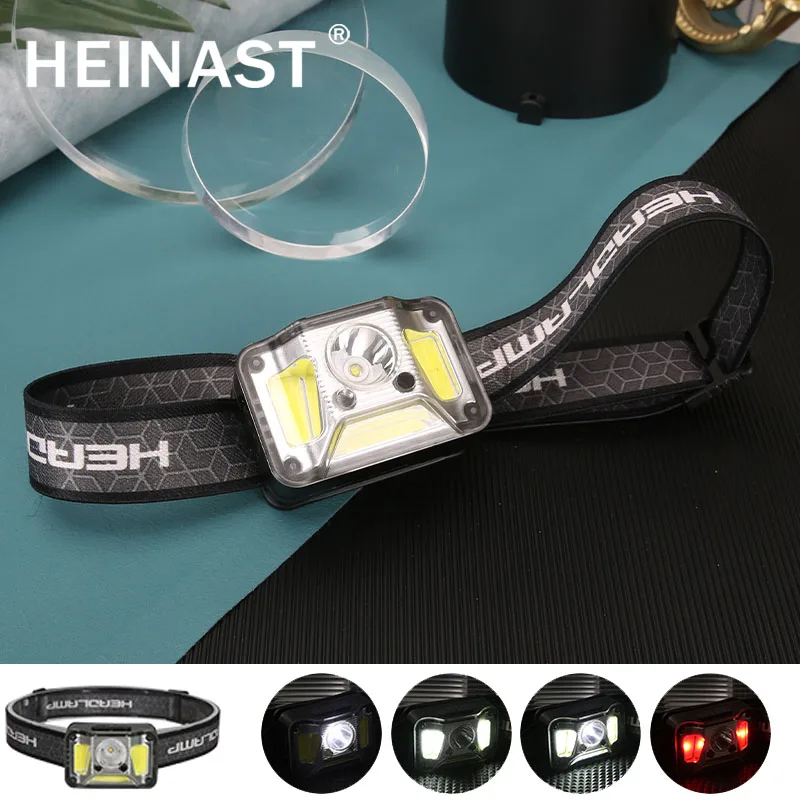 Powerful LED Headlamp USB Rechargeable Portable Headlight Built-in Battery Multiple Options COB Lamp for Night Running Fishing
Powerful LED Headlamp USB Rechargeable Portable Headlight Built-in Battery Multiple Options COB Lamp for Night Running Fishing