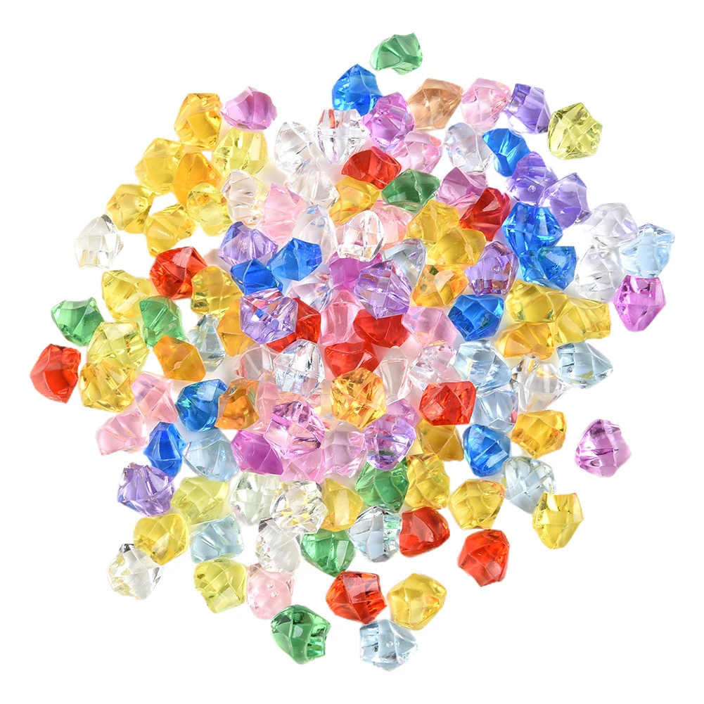 Ice Cubes Gem Stones 200 Pcs/pack 200pieces Acrylic Crystal Decoration Kids Mixed Color Ornaments High Quality
Ice Cubes Gem Stones 200 Pcs/pack 200pieces Acrylic Crystal Decoration Kids Mixed Color Ornaments High Quality