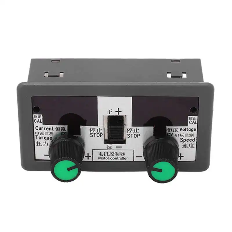 ABS DC Motor Controller Constant Voltage and Current Output Brushed Motor Speed Torsion Regulation Driver
ABS DC Motor Controller Constant Voltage and Current Output Brushed Motor Speed Torsion Regulation Driver