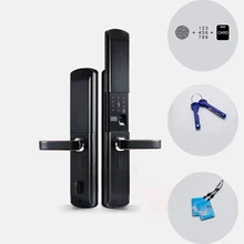 Smart Lock Biometrics Fingerprint Lock for Homes and Hotel, with IC Card Keyless Intelligent Lock, Slide Cover Anti-peeping
Smart Lock Biometrics Fingerprint Lock for Homes and Hotel, with IC Card Keyless Intelligent Lock, Slide Cover Anti-peeping