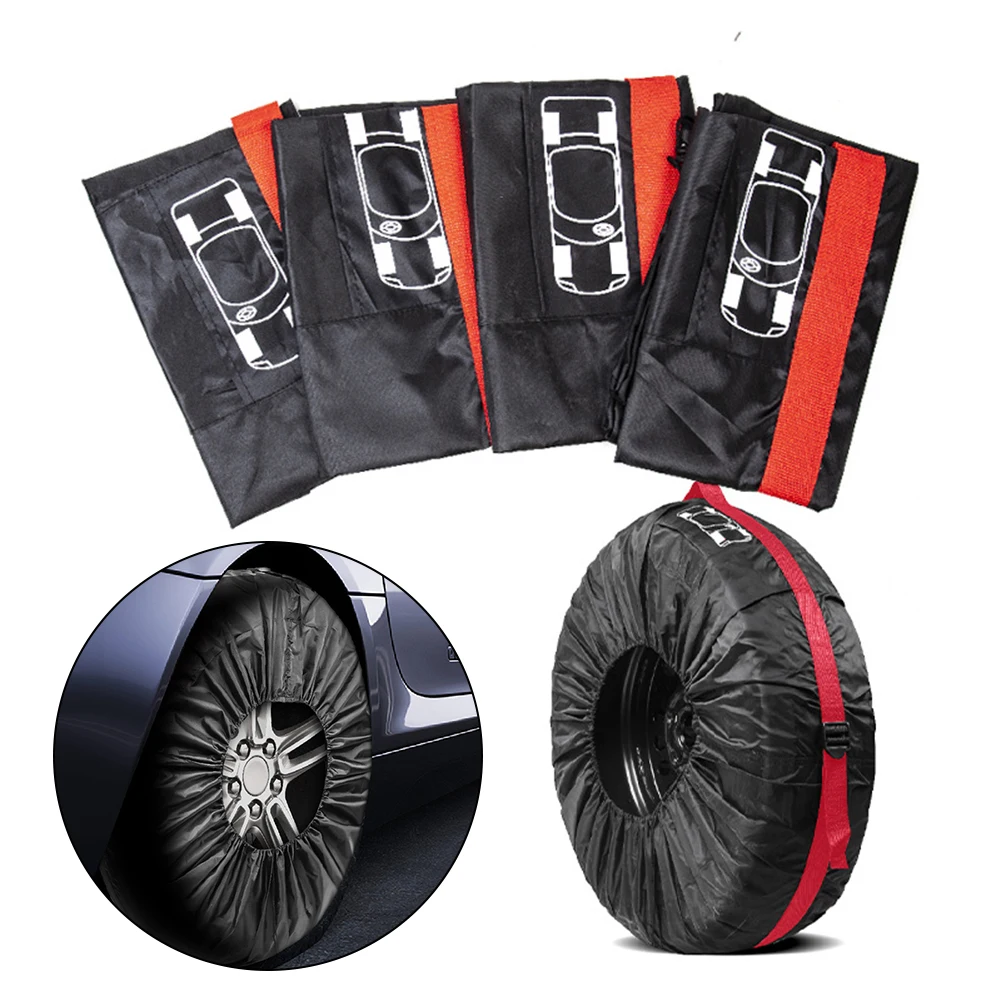 Adjustable Car Spare Tyre Tire Protection Cover Storage Bag with Handle Keep Your Spare Tire Clean SUV/Van/Car
Adjustable Car Spare Tyre Tire Protection Cover Storage Bag with Handle Keep Your Spare Tire Clean SUV/Van/Car