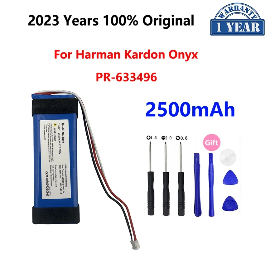 100% Оригинальный 2500 мАч Сменный аккумулятор для JBL Harman Kardon Onyx HKOnyx Speaker PR-633496 Bateria
100% Оригинальный 2500 мАч Сменный аккумулятор для JBL Harman Kardon Onyx HKOnyx Speaker PR-633496 Bateria