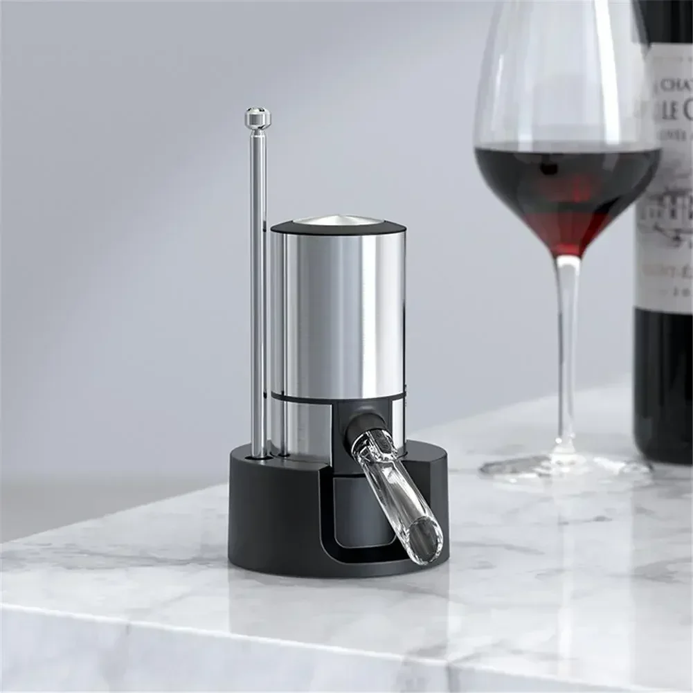 

Decanter Wine Battery Aerator Electric Powered Accessory Bar Pourer Gadgets Kitchen High Quality Automatic Home