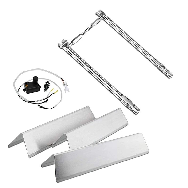 7635 Flavorizer Bars 69785 Grill Burner 7642 Switch Compatible With Spirit I & II 200, Spirit E210, Spirit S210
7635 Flavorizer Bars 69785 Grill Burner 7642 Switch Compatible With Spirit I & II 200, Spirit E210, Spirit S210