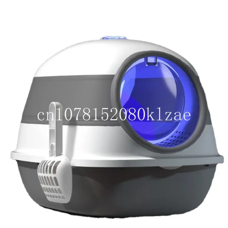 Odorless electric self-cleaning cat litter box automatic cleaning enclosed cat toilet intelligent pet supplies
Odorless electric self-cleaning cat litter box automatic cleaning enclosed cat toilet intelligent pet supplies