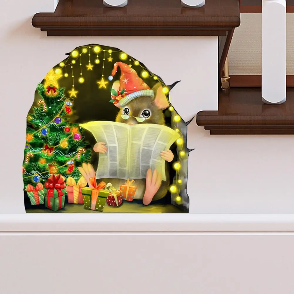 Праздничный Настенный декор, забавные очаровательные 3d Мультяшные настенные наклейки в виде мыши, светящиеся наклейки для детской комнаты, детской, Рождественский Декор 3d
Праздничный Настенный декор, забавные очаровательные 3d Мультяшные настенные наклейки в виде мыши, светящиеся наклейки для детской комнаты, детской, Рождественский Декор 3d