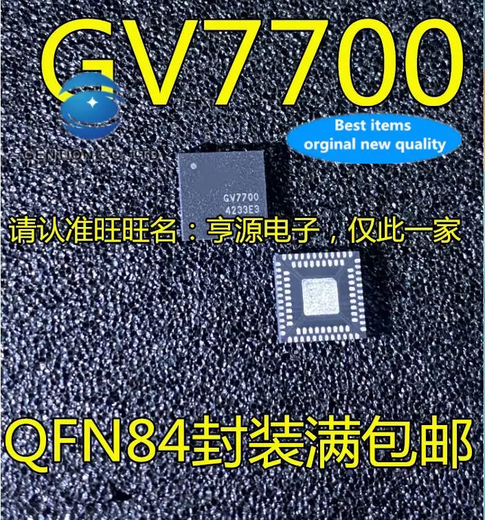5 шт., 100% оригинальная новая микросхема для мониторинга GV7700 QFN84 GV7700-INE3 GV8601 GV8601-INE QFN16 HD
5 шт., 100% оригинальная новая микросхема для мониторинга GV7700 QFN84 GV7700-INE3 GV8601 GV8601-INE QFN16 HD