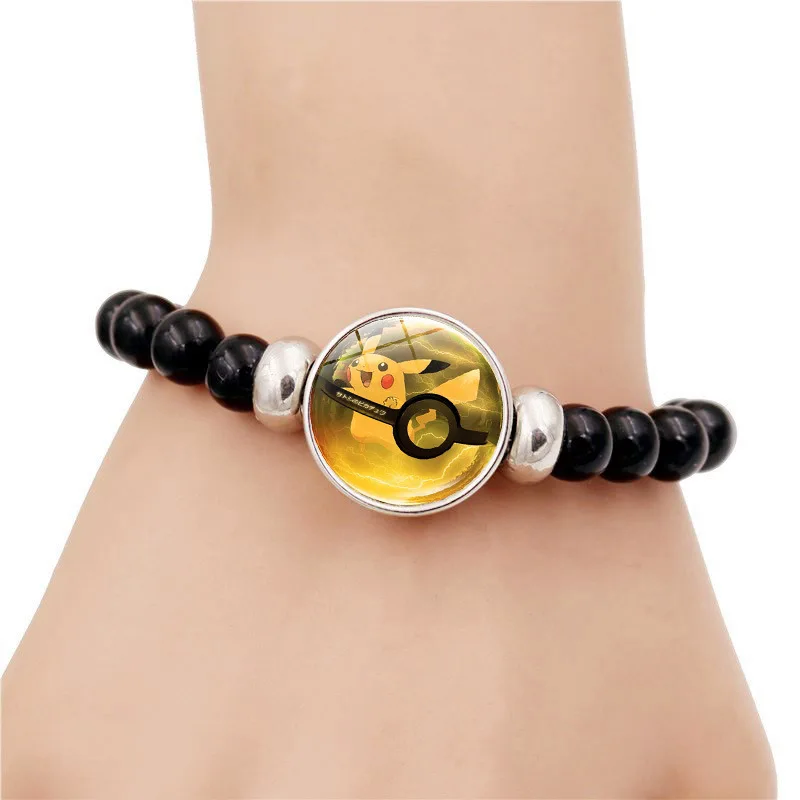 Pokemon Pikachu Bracelet Couple Creative Beaded Bracelet Pokémon PokeBall Fashion Jewelry Cartoon Anime Figures kids Toys Gifts
Pokemon Pikachu Bracelet Couple Creative Beaded Bracelet Pokémon PokeBall Fashion Jewelry Cartoon Anime Figures kids Toys Gifts