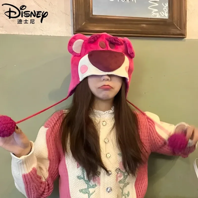 Disney Lotso Bear Fashion Anime Beanies Casual Hat Glove Sets Cartoon Cap Winter Unisex Christmas Gift Thermal Products
Disney Lotso Bear Fashion Anime Beanies Casual Hat Glove Sets Cartoon Cap Winter Unisex Christmas Gift Thermal Products