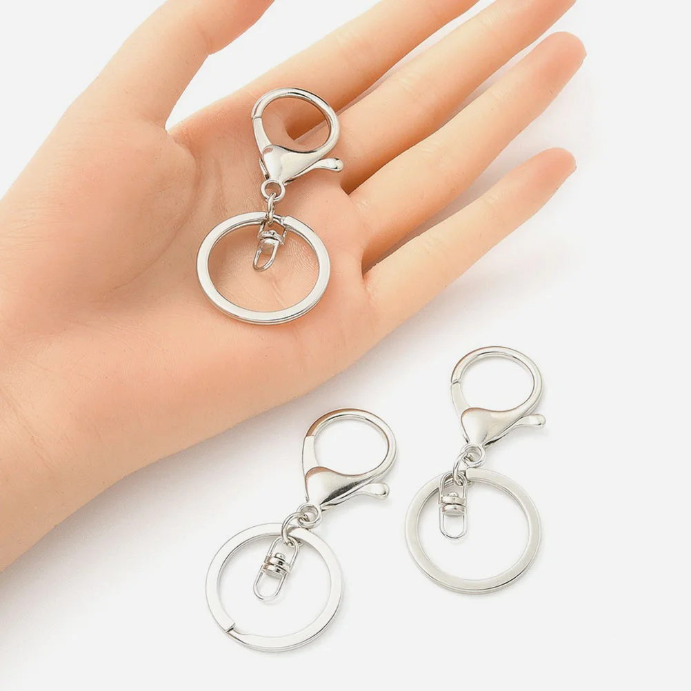10 Pcs Keychain Clip Lobster DIY Clasps Hooks Automotive Accessories Clips Keyrings Bulk Metal
10 Pcs Keychain Clip Lobster DIY Clasps Hooks Automotive Accessories Clips Keyrings Bulk Metal