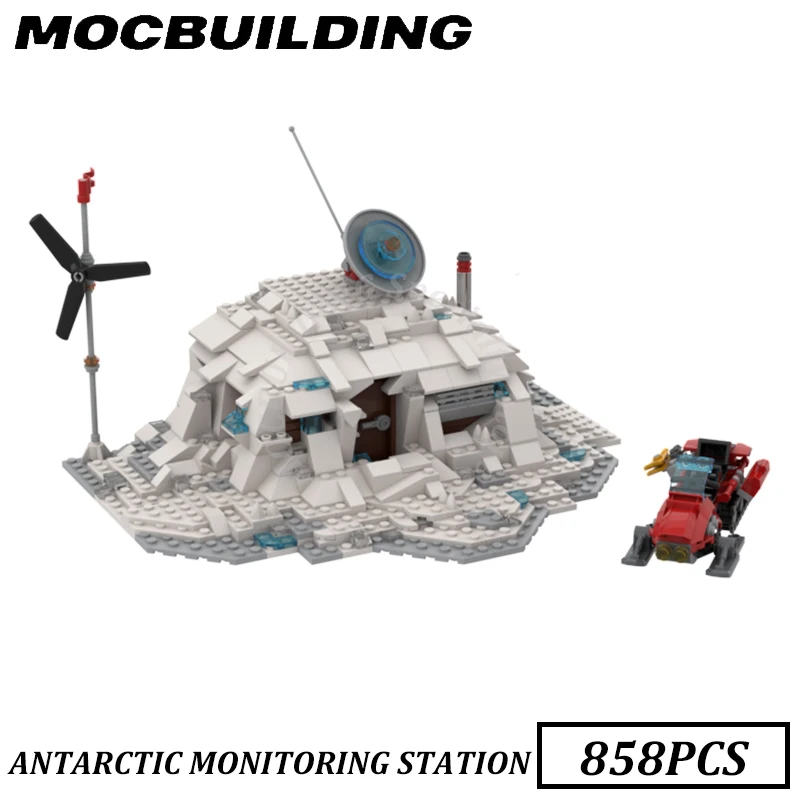 Станция Мониторинга Антарктики с дисплеем снегохода Moc, строительные блоки, кирпичи «сделай сам», черные птицы, игрушки, подарки, рождественский подарок
Станция Мониторинга Антарктики с дисплеем снегохода Moc, строительные блоки, кирпичи «сделай сам», черные птицы, игрушки, подарки, рождественский подарок