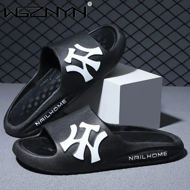 NEW Fashion Slippers Women Thick Platform Slippers Mute EVA Soft Indoor Home Slides Non-slip Summer Beach Sandals Men Bath Shoes
NEW Fashion Slippers Women Thick Platform Slippers Mute EVA Soft Indoor Home Slides Non-slip Summer Beach Sandals Men Bath Shoes