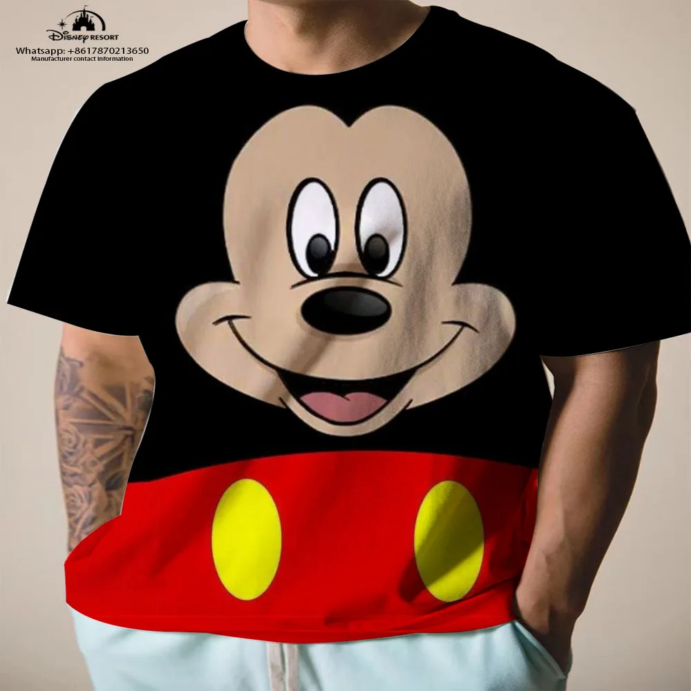 Mickey Tide Brand Boys Summer Harajuku Street Anime Casual Versatile Disney New Fashion Men's Round Neck Short Sleeve T-Shirt
Mickey Tide Brand Boys Summer Harajuku Street Anime Casual Versatile Disney New Fashion Men's Round Neck Short Sleeve T-Shirt