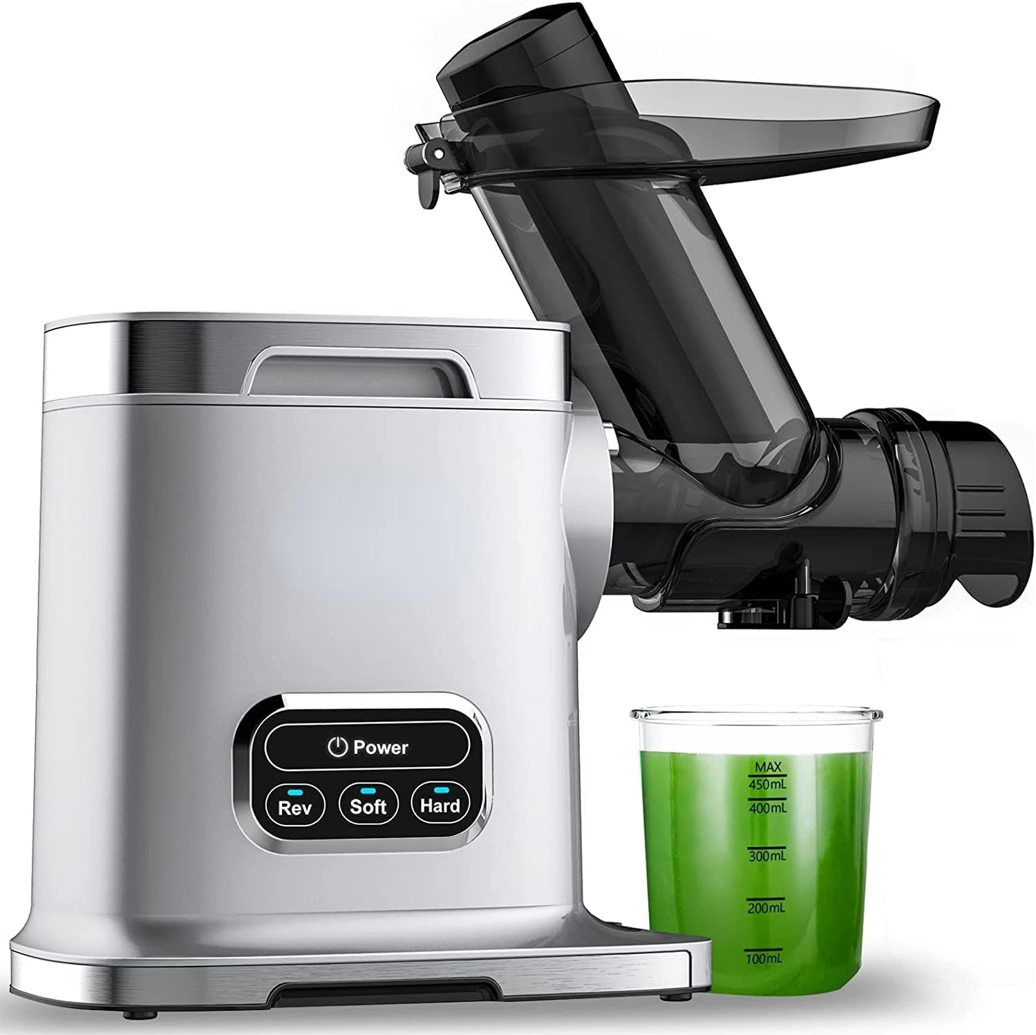 Press Juicer, Slow Juicer, Juicer Machines with 3 Inch Wide Chute, 2-Speed Modes & Reverse Function, Masticating Juicer with Eye
Press Juicer, Slow Juicer, Juicer Machines with 3 Inch Wide Chute, 2-Speed Modes & Reverse Function, Masticating Juicer with Eye