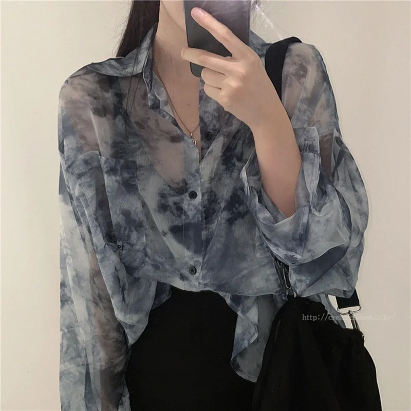 Summer Loose Transparent Tshirts Women Lantern Long Sleeve Korean Fashion Chic Thin Sun Protection Shirts Female Casual Tops
Summer Loose Transparent Tshirts Women Lantern Long Sleeve Korean Fashion Chic Thin Sun Protection Shirts Female Casual Tops