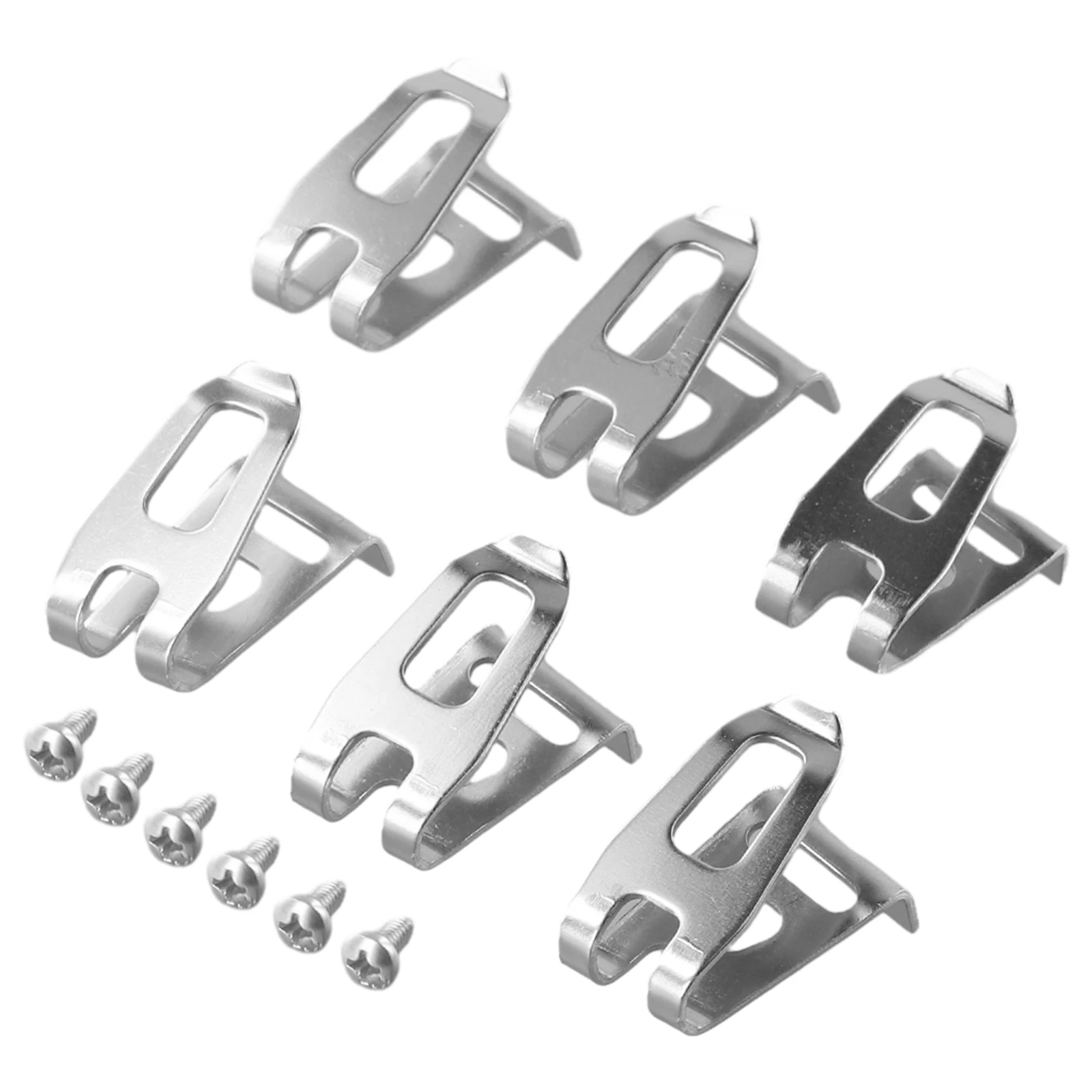 

6Pcs Belt Clip Hooks With Screws For 18V LXT DTD152 DTD129 DTL061 DTD145 LXDT01 Cordless Drills Impact Driver Power Tools