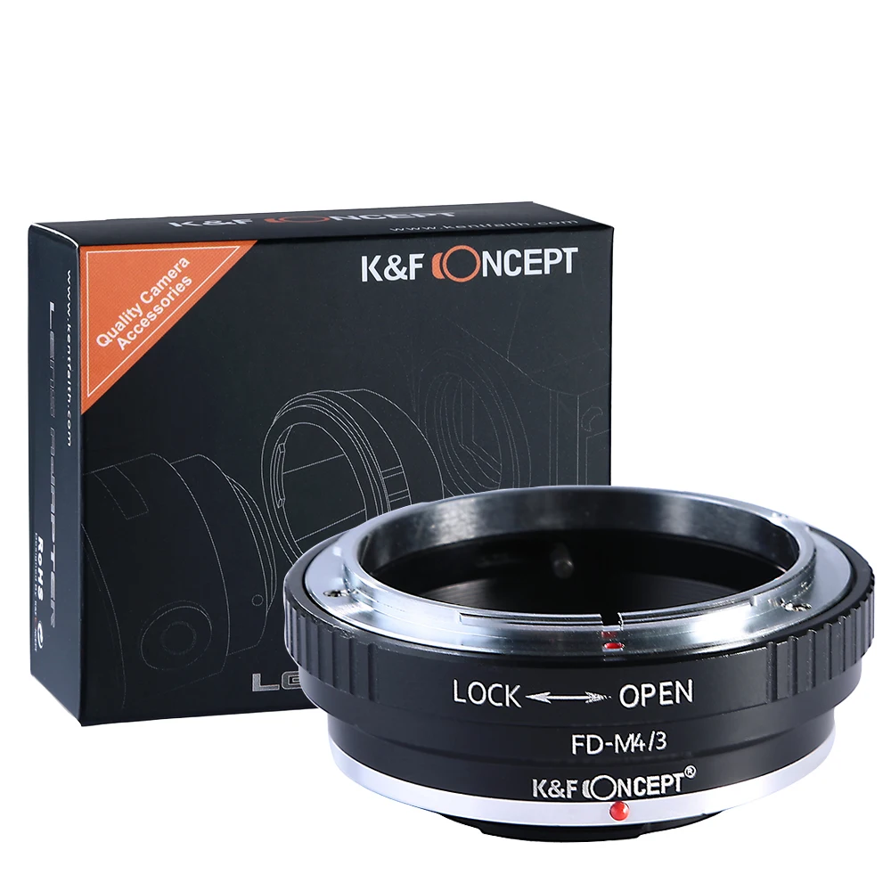 K&F Concept Lens Adapter for Canon FD lens to Micro 4/3 MFT BMPCC OM-D G3 GH2 GH4 E-M5 E-M10
K&F Concept Lens Adapter for Canon FD lens to Micro 4/3 MFT BMPCC OM-D G3 GH2 GH4 E-M5 E-M10
