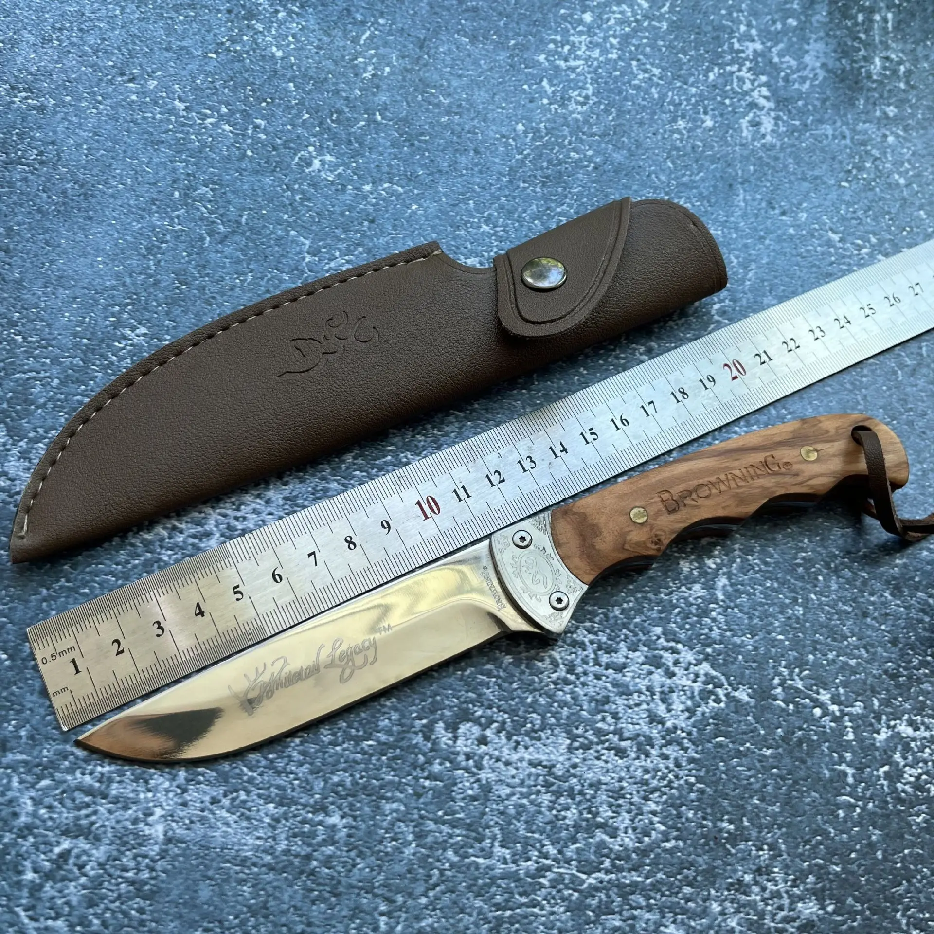 Outdoor Camping Fixed Blade Hunting Knife for Men Military Tactical Pocket Knives for Hunting and Fishing Leather Sheath
Outdoor Camping Fixed Blade Hunting Knife for Men Military Tactical Pocket Knives for Hunting and Fishing Leather Sheath