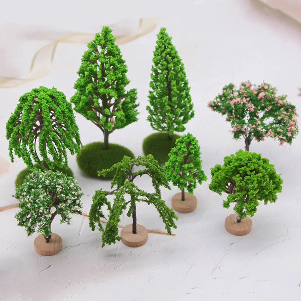 8 Pcs Micro Landscape Tree Simulation Model Scenery DIY Trees Garden Decor Plastic Mini
8 Pcs Micro Landscape Tree Simulation Model Scenery DIY Trees Garden Decor Plastic Mini