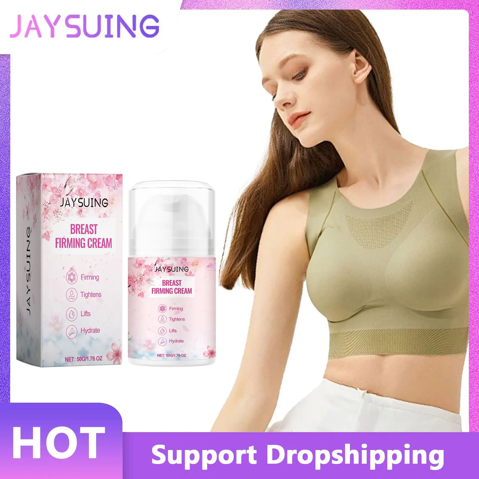 Breast Enlargement Cream Chest Lift Firming Bust Care Promote Growth Increase Tightness Elasticity Boobs Bigger Massage Cream
Breast Enlargement Cream Chest Lift Firming Bust Care Promote Growth Increase Tightness Elasticity Boobs Bigger Massage Cream