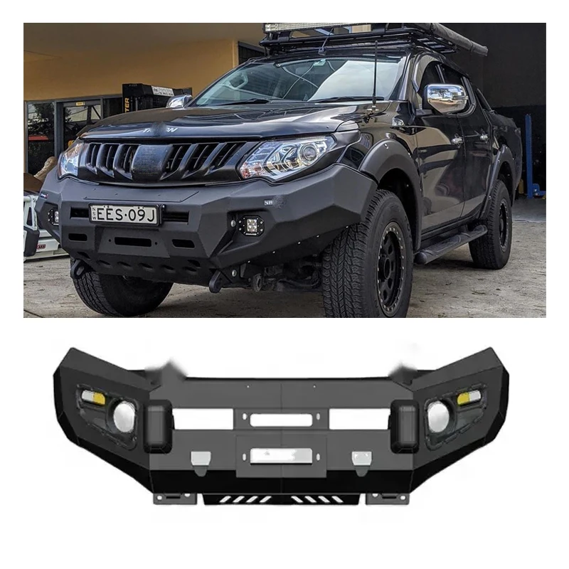 Car Front Bumper 4x4 Auto Extrior Accessories For MITSUBISHA TRITON Body Car Bull Bar
Car Front Bumper 4x4 Auto Extrior Accessories For MITSUBISHA TRITON Body Car Bull Bar