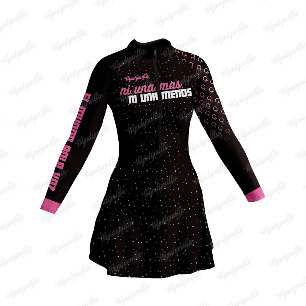 Mini Skirt Cycle Women's Clothing Long Sleeves Dress Jumpsuit Feminino Macaquinho Vestido Bicycle Cycling Jersey Little Suit
Mini Skirt Cycle Women's Clothing Long Sleeves Dress Jumpsuit Feminino Macaquinho Vestido Bicycle Cycling Jersey Little Suit