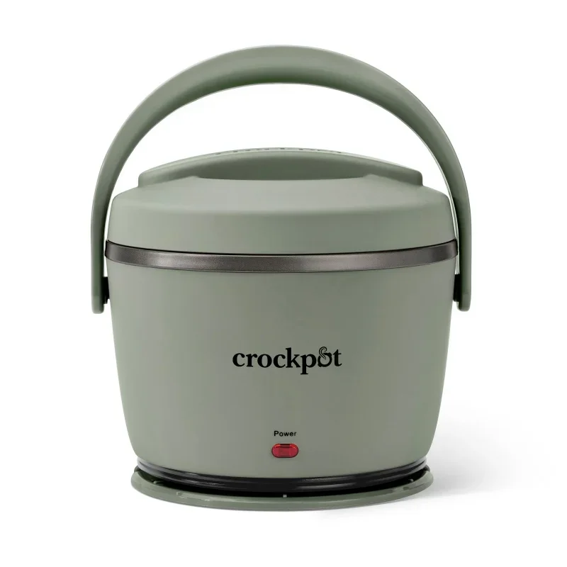 

Crockpot 20-oz Lunch Crock Food Warmer, Heated Lunch Box, Moonshine Green (6.54 H x 6.54 L x6.54 W)