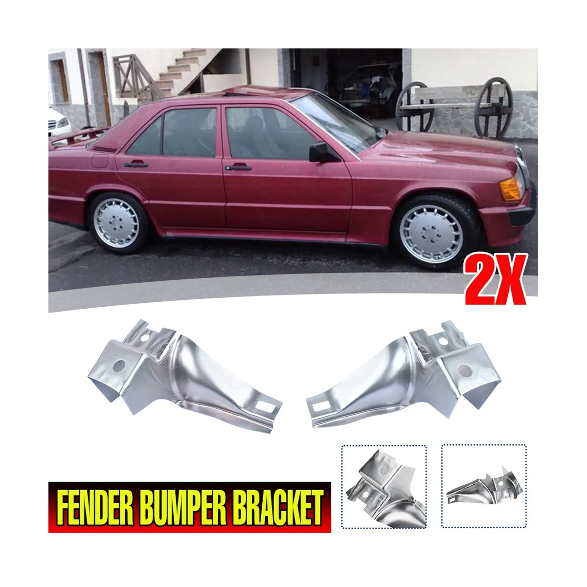 2 шт., замена кронштейна бампера для Mercedes-Benz W201 190 2016261414 2016261514
2 шт., замена кронштейна бампера для Mercedes-Benz W201 190 2016261414 2016261514