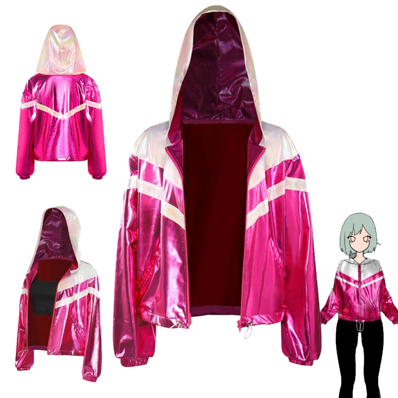 Women Retro 80s Jacket Cosplay Costume Adult Girls Casual Sport Wear Outfits Bronzing Cloth Coat Halloween Party Role Play Suit
Women Retro 80s Jacket Cosplay Costume Adult Girls Casual Sport Wear Outfits Bronzing Cloth Coat Halloween Party Role Play Suit