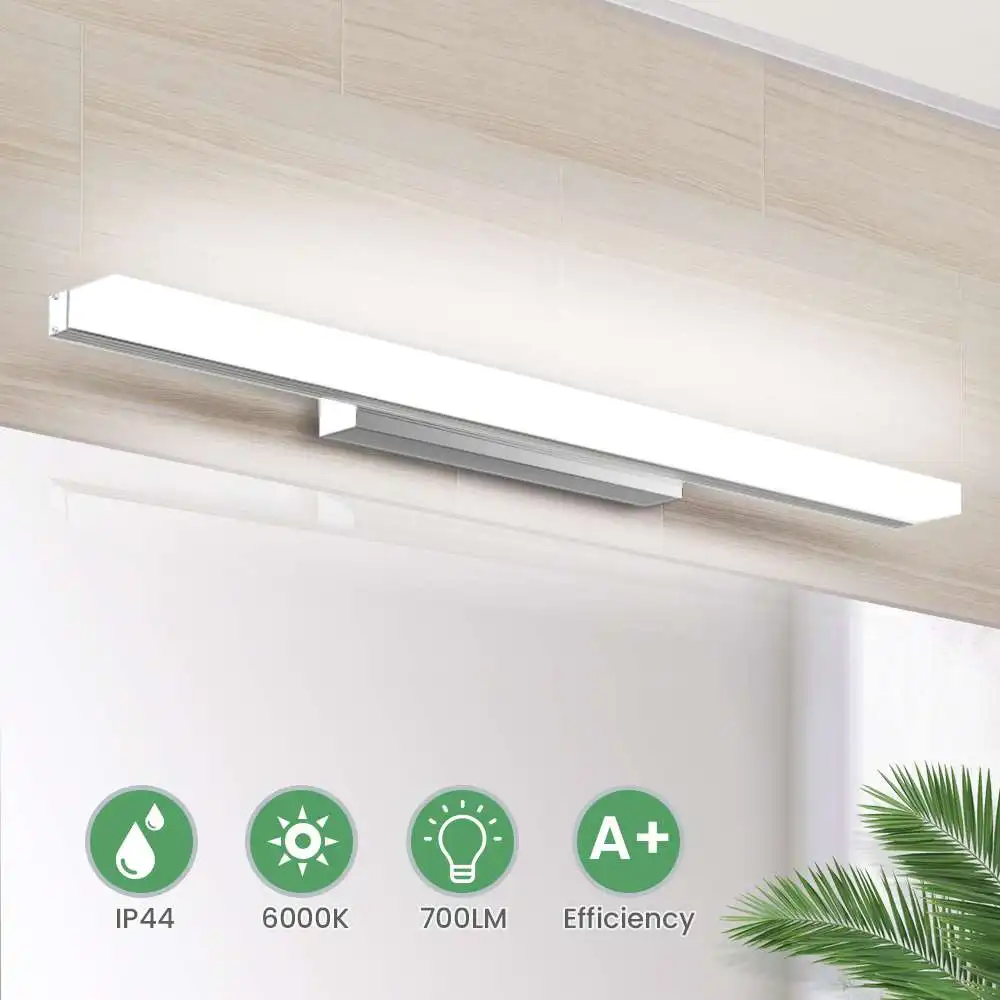 40CM Modern LED Front Mirror Light Bathroom Light Stainless Steel Makeup Wall Lamp White Light Vanity Lighting Fixtures Lamp
40CM Modern LED Front Mirror Light Bathroom Light Stainless Steel Makeup Wall Lamp White Light Vanity Lighting Fixtures Lamp