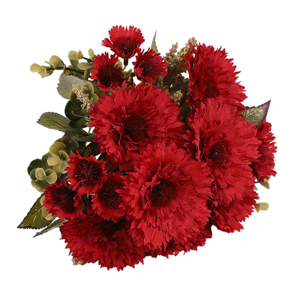 Artificial Flower Sunflower Fake Fragrant Carnation Flower Simulation Plant Wedding Party Home Decoration Photography Props
Artificial Flower Sunflower Fake Fragrant Carnation Flower Simulation Plant Wedding Party Home Decoration Photography Props