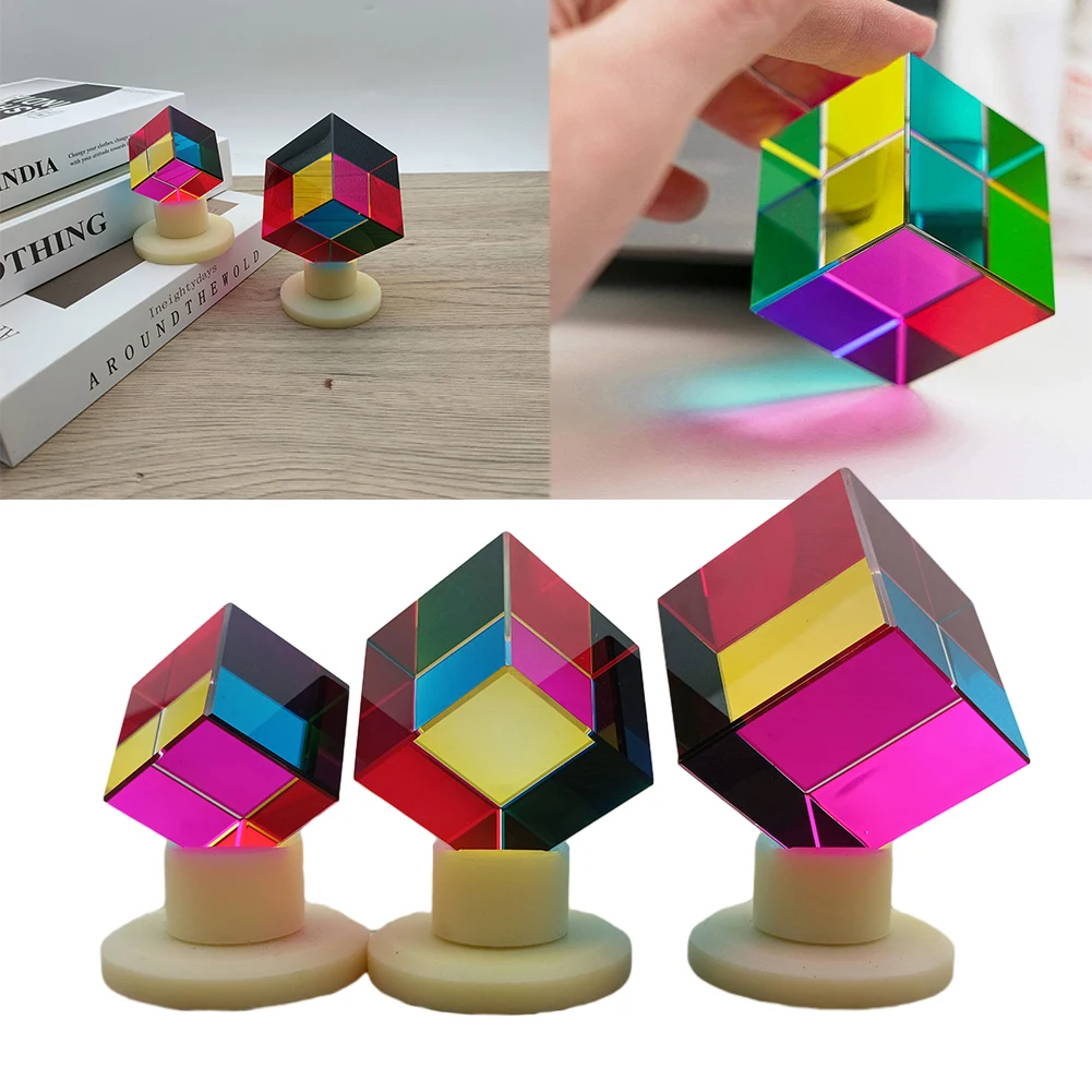 1PCS Optical Glass X-cube Dichroic Cube Design Cube RGB Combiner Splitter Educational Gift Class Physics Educational Toy
1PCS Optical Glass X-cube Dichroic Cube Design Cube RGB Combiner Splitter Educational Gift Class Physics Educational Toy