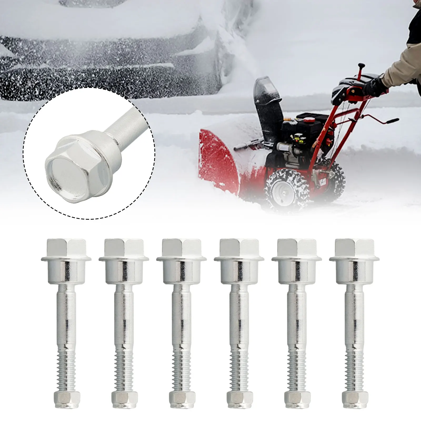 Nuts Bolts 6Pcs Bolts With 6Pcs Nuts 580790401 588077502 Snow Plow Shear Bolt Nut Kit For Snow Plow Shear Bolt Snow Removal Tool
Nuts Bolts 6Pcs Bolts With 6Pcs Nuts 580790401 588077502 Snow Plow Shear Bolt Nut Kit For Snow Plow Shear Bolt Snow Removal Tool