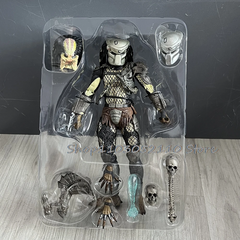 NECA Alien Jungle Hunter Predator figura de acción Aliens vs Predator modelo muñeca estatua conjunta película móvil juguetes regalos NECA Alien Jungle Hunter Predator figura de acción Aliens vs Predator modelo muñeca estatua conjunta película móvil juguetes regalos