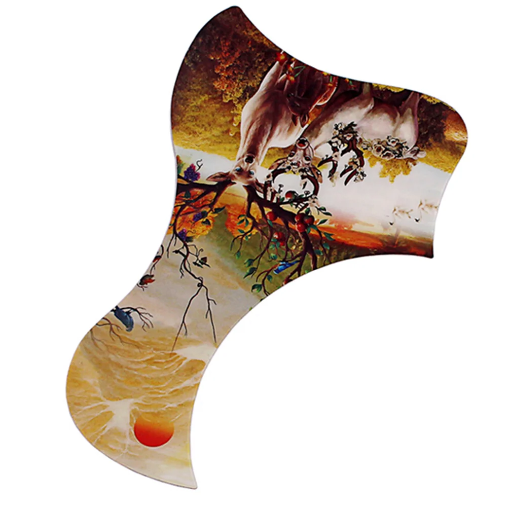 Guitar Pickguard Elk Pattern Self Adhesive Electric Guitar Pick Guard Scratch Plate for Guitar Bass
Guitar Pickguard Elk Pattern Self Adhesive Electric Guitar Pick Guard Scratch Plate for Guitar Bass