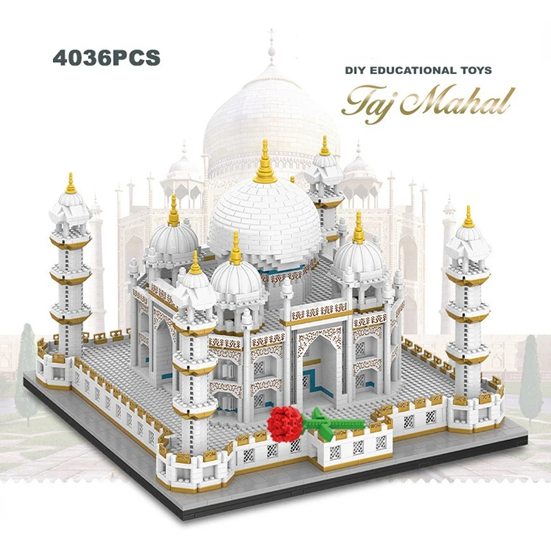 4036PCS City Mini Bricks Taj Mahal World Famous Architecture Micro Model India Building Blocks Creative Sets City Kids Toys
4036PCS City Mini Bricks Taj Mahal World Famous Architecture Micro Model India Building Blocks Creative Sets City Kids Toys