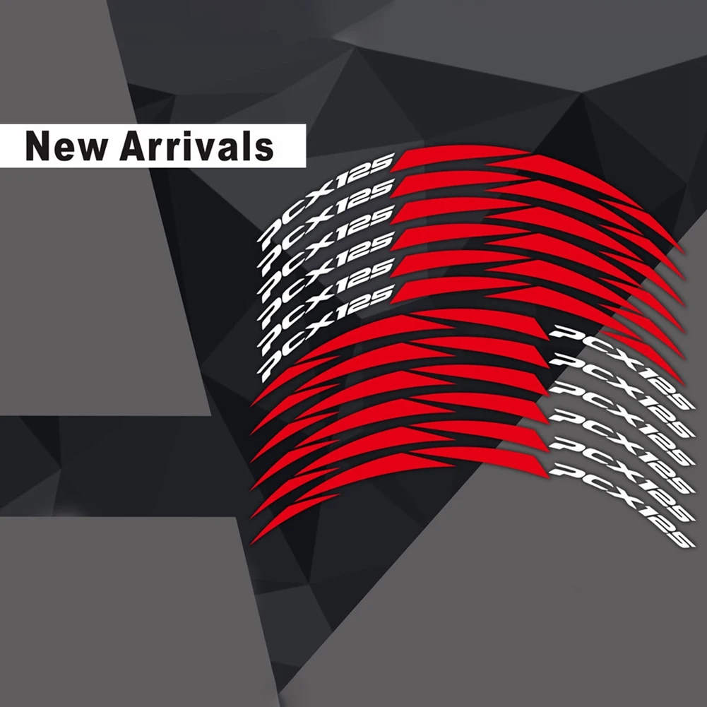 New Tire Modification Motorcycle Rim Stickers Reflective Stickers for HONDA Pcx 125 PCX125 2018 2019 red
New Tire Modification Motorcycle Rim Stickers Reflective Stickers for HONDA Pcx 125 PCX125 2018 2019 red