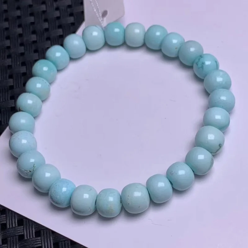 

Raw Ore Turquoise Old Wholesale Bracelet Color Refreshing High Porcelain Skin Smooth and Good Quality