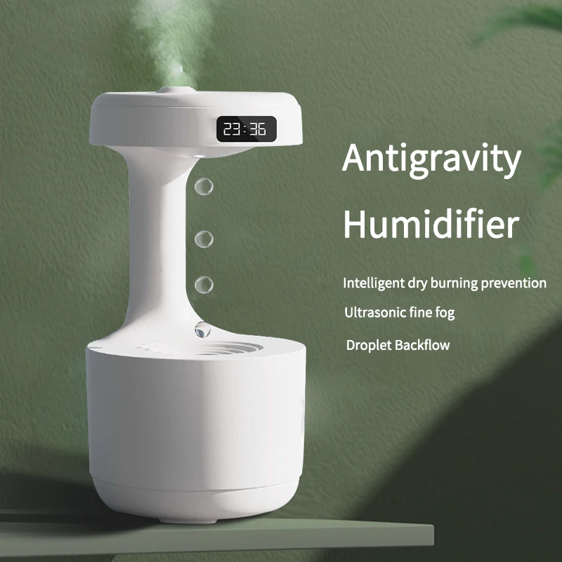 800ML Anti-gravity Air Humidifier Water Droplet Fragrance Diffuser Usb Charging Essential Oils Diffuser for Room Aroma Diffuser
800ML Anti-gravity Air Humidifier Water Droplet Fragrance Diffuser Usb Charging Essential Oils Diffuser for Room Aroma Diffuser
