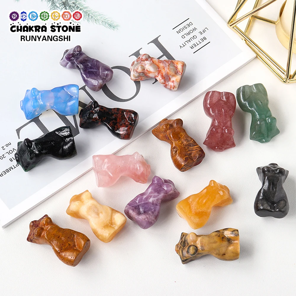 Natural Energy Crystal Female Model Torso Carving Ornament Pieces Raw Stone Mine Standard Room Decoration Pieces Reiki Gift
Natural Energy Crystal Female Model Torso Carving Ornament Pieces Raw Stone Mine Standard Room Decoration Pieces Reiki Gift